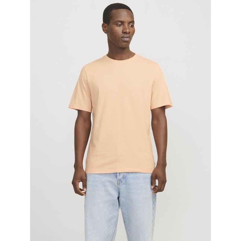 JACK & JONES Jjeorganic Basic Tee SS O-Neck Noos T-Shirt Uomo - XXL Peach Parfait JACK & JONES Jjeorganic Basic Tee SS O-Neck Noos T-Shirt Uomo - XXL Peach Parfait