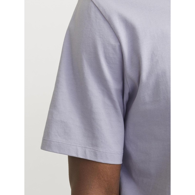 JACK & JONES Jjeorganic Basic Tee SS O-Neck Noos T-Shirt Uomo - M Lavanda Languid JACK & JONES Jjeorganic Basic Tee SS O-Neck Noos T-Shirt Uomo - M Lavanda Languid