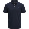 JACK & JONES Polo Plain Shirt Collar Polo - XS Sky Captain/Dettagli: Classico