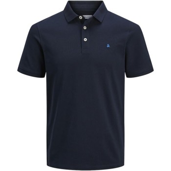 JACK & JONES Polo Plain Shirt Collar Polo - XS Sky Captain/Dettagli: Classico JACK & JONES Polo Plain Shirt Collar Polo - XS Sky Captain/Dettagli: Classico