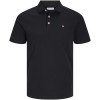 JACK & JONES Polo Plain Shirt Collar Polo - XS Black/Detail: Classic JACK & JONES Polo Plain Shirt Collar Polo - XS Black/Detail: Classic