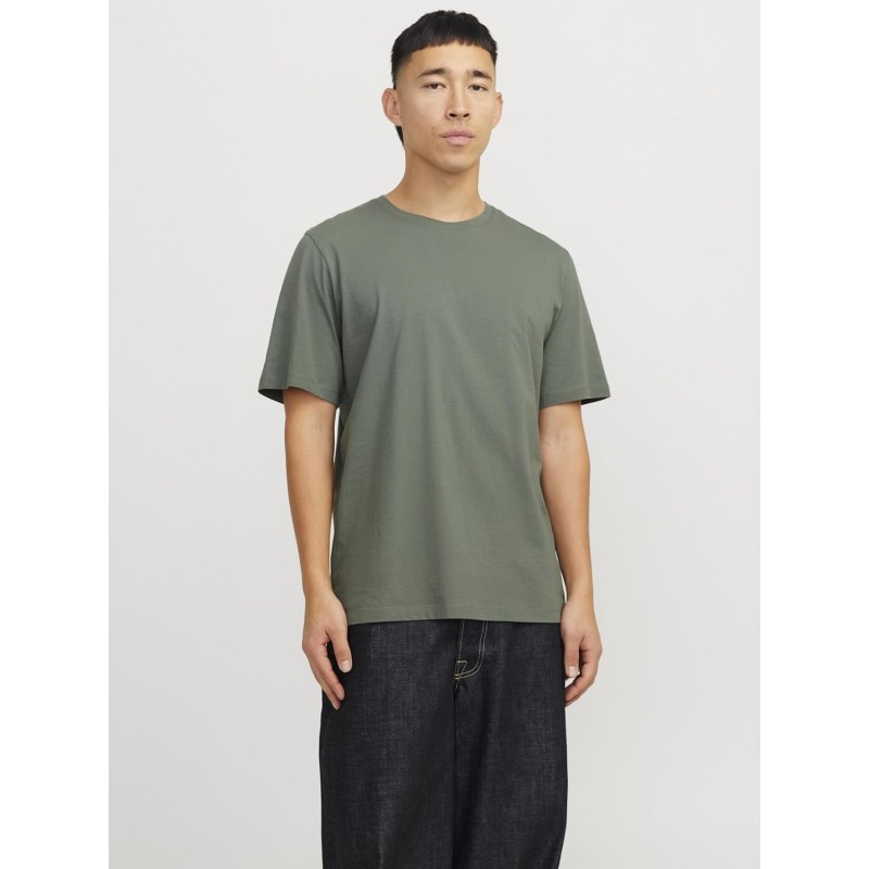JACK & JONES Jjeorganic Basic Tee SS O-Neck Noos T-Shirt Uomo - XL Agave Green JACK & JONES Jjeorganic Basic Tee SS O-Neck Noos T-Shirt Uomo - XL Agave Green