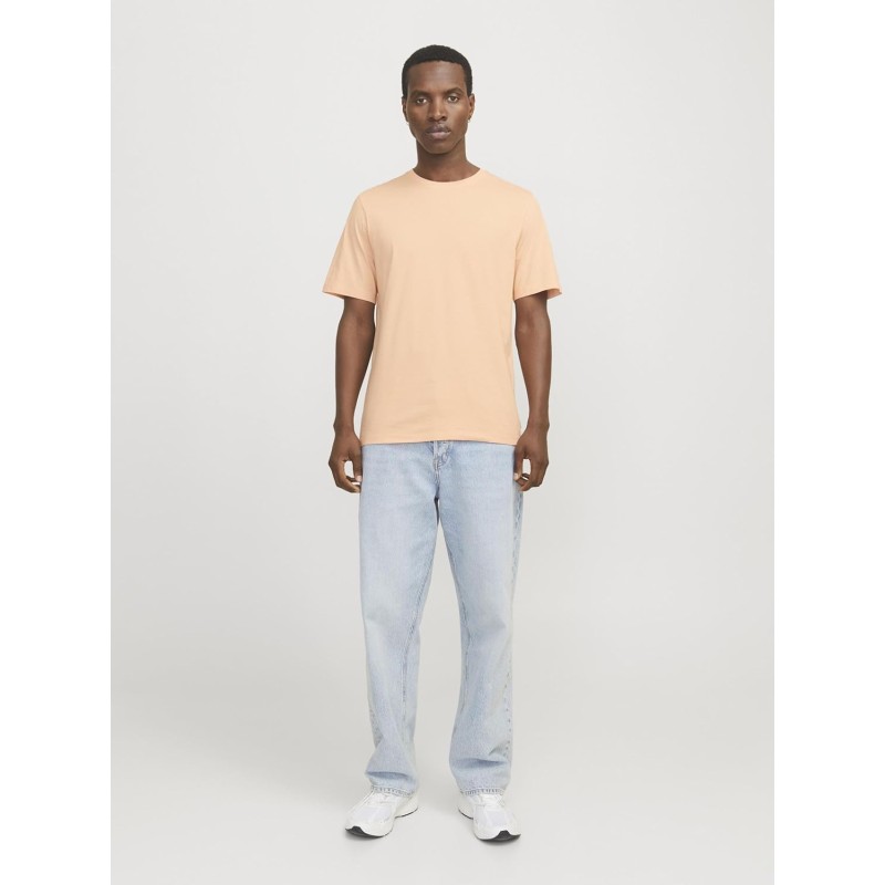 JACK & JONES Jjeorganic Basic Tee SS O-Neck Noos T-Shirt Uomo - XL Peach Parfait JACK & JONES Jjeorganic Basic Tee SS O-Neck Noos T-Shirt Uomo - XL Peach Parfait