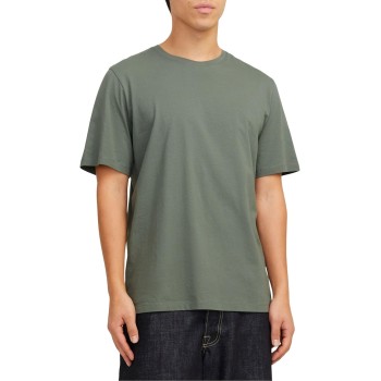 JACK & JONES Jjeorganic Basic Tee SS O-Neck Noos T-Shirt Uomo (Pacco da 1) - M Agave Green JACK & JONES Jjeorganic Basic Tee SS O-Neck Noos T-Shirt Uomo (Pacco da 1) - M Agave Green