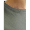 JACK & JONES Jjeorganic Basic Tee SS O-Neck Noos T-Shirt Uomo (Pacco da 1) - M Agave Green JACK & JONES Jjeorganic Basic Tee SS O-Neck Noos T-Shirt Uomo (Pacco da 1) - M Agave Green