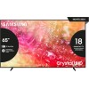 Samsung TV UE65DU7190UXZT LED 4K, Smart TV 65" Crystal Processor 4K, Slim Look, DVBT-2, Q-Symphony & OTS Lite, Integrato con Bixby, compatibile con Alexa e Google Assistant, Black 2024 - 65"