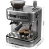 Macchina per espresso semi-automatica Philips Barista Brew - Guida Intuitiva, Pressino Calibrato, Design Elegante, Contenitore per Chicchi 250 g, metallo Argento (PSA3218/01) - Cromato Macchina per espresso semi-automatica Philips Barista Brew - Guida Intuitiva, Pressino Calibrato, Design Elegante, Contenitore per Chicchi 250 g, metallo Argento (PSA3218/01) - Cromato