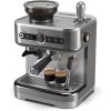 Macchina per espresso semi-automatica Philips Barista Brew - Guida Intuitiva, Pressino Calibrato, Design Elegante, Contenitore per Chicchi 250 g, metallo Argento (PSA3218/01) - Cromato Macchina per espresso semi-automatica Philips Barista Brew - Guida Intuitiva, Pressino Calibrato, Design Elegante, Contenitore per Chicchi 250 g, metallo Argento (PSA3218/01) - Cromato