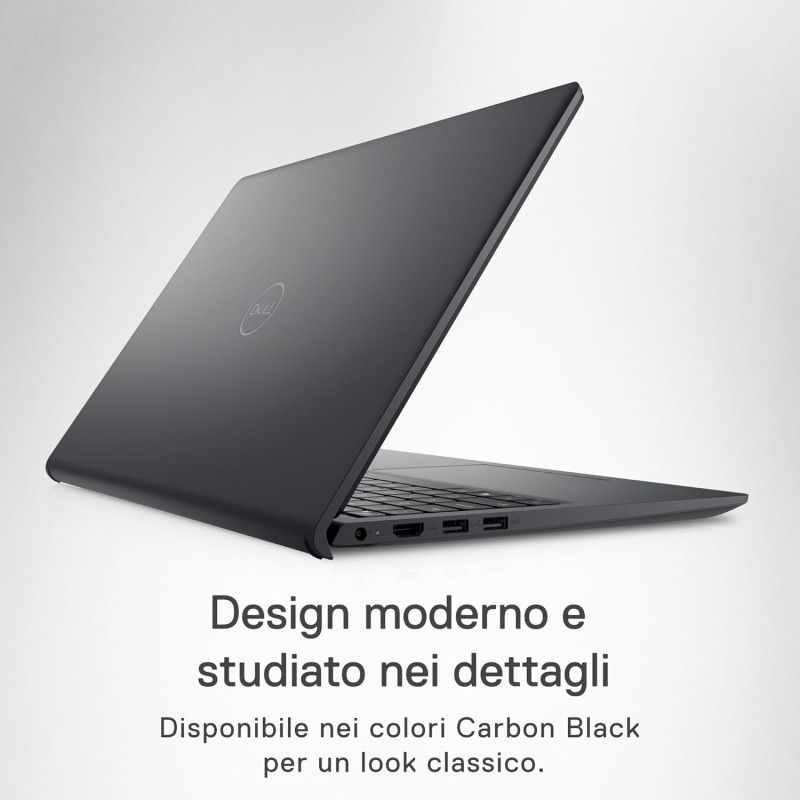 Dell Inspiron 15 3520 Notebook 15.6" Schermo FHD (1920 x 1080), Intel Core i5-1235U, Grafica Intel UHD, 16 GB RAM, 512 GB SSD, Windows 11 Home, Tastiera Italiana, Nero