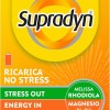 Supradyn Ricarica No Stress, Integratore Multivitaminico Antistress Adulti con Magnesio, Vitamine B, Rhodiola Rosea e Melissa, 40 Bustine Limone