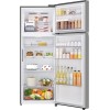 LG GTBV44PYBKD Frigorifero Doppia Porta 70cm, Classe E, 461l, Connettività Wi-fi Con App Thinq, Porte Piatte, Tecnologia Door & Linear Cooling, Display Esterno, Compressore Smart Inverter, Argento - 70 cm Prime Silver