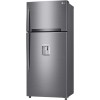LG GTF744PZPED Frigorifero Doppia Porta, Classe E, 509l, Wi-fi, Door Cooling, Gestione Umidità,dispenser Acqua, Cassetto 0 Gradi, Fabbricatore Del Ghiaccio, Compressore Smart Inverter, Inox - 78 cm Inox Premium