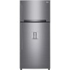 LG GTF744PZPED Frigorifero Doppia Porta, Classe E, 509l, Wi-fi, Door Cooling, Gestione Umidità,dispenser Acqua, Cassetto 0 Gradi, Fabbricatore Del Ghiaccio, Compressore Smart Inverter, Inox - 78 cm Inox Premium