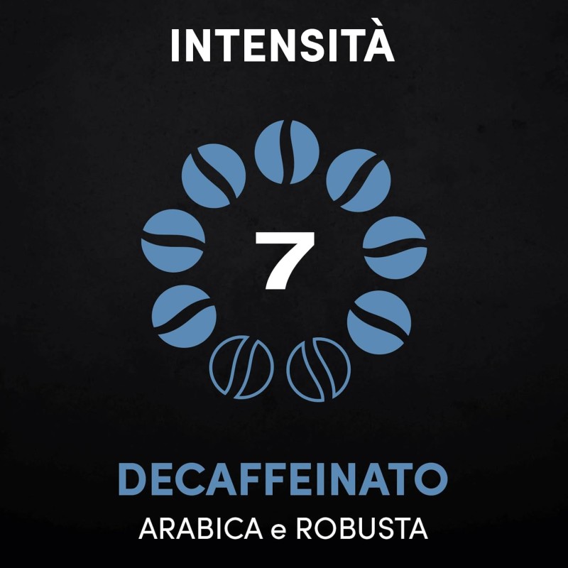 Pellini Top Decaffeinato, 100 Capsule in Alluminio Compatibili Nespresso, Miscela di Caffè Arabica e Robusta con Sentori di Frutta Secca e Fichi, 10 Confezioni da 10 Capsule Pellini Top Decaffeinato, 100 Capsule in Alluminio Compatibili Nespresso, Miscela di Caffè Arabica e Robusta con Sentori di Frutta Secca e Fichi, 10 Confezioni da 10 Capsule