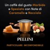 Pellini Cremoso, 100 Capsule in Alluminio Compatibili Nespresso, Miscela di Caffè Arabica e Robusta dal Gusto Avvolgente, Speziato con Note di Caramello e Nocciola, 10 Confezioni da 10 Capsule Pellini Cremoso, 100 Capsule in Alluminio Compatibili Nespresso, Miscela di Caffè Arabica e Robusta dal Gusto Avvolgente, Speziato con Note di Caramello e Nocciola, 10 Confezioni da 10 Capsule