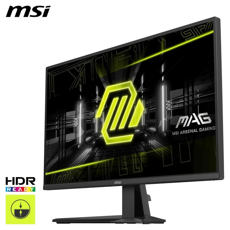 MSI MAG 275QF Monitor Gaming 27" WQHD - IPS (2560 x 1440) WQHD, 180Hz / 0.5ms, Adaptive-Sync, Rapid IPS - DP 1.4, HDMI 2.0b - 180 Hz MSI MAG 275QF Monitor Gaming 27" WQHD - IPS (2560 x 1440) WQHD, 180Hz / 0.5ms, Adaptive-Sync, Rapid IPS - DP 1.4, HDMI 2.0b - 180 Hz