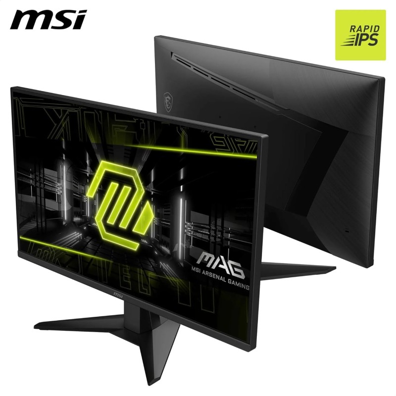 MSI MAG 275QF Monitor Gaming 27" WQHD - IPS (2560 x 1440) WQHD, 180Hz / 0.5ms, Adaptive-Sync, Rapid IPS - DP 1.4, HDMI 2.0b - 180 Hz MSI MAG 275QF Monitor Gaming 27" WQHD - IPS (2560 x 1440) WQHD, 180Hz / 0.5ms, Adaptive-Sync, Rapid IPS - DP 1.4, HDMI 2.0b - 180 Hz