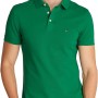 Tommy Hilfiger Uomo Maglietta Polo Maniche Corte 1985 Slim Fit - 3XL Verde (Nouveau Green)