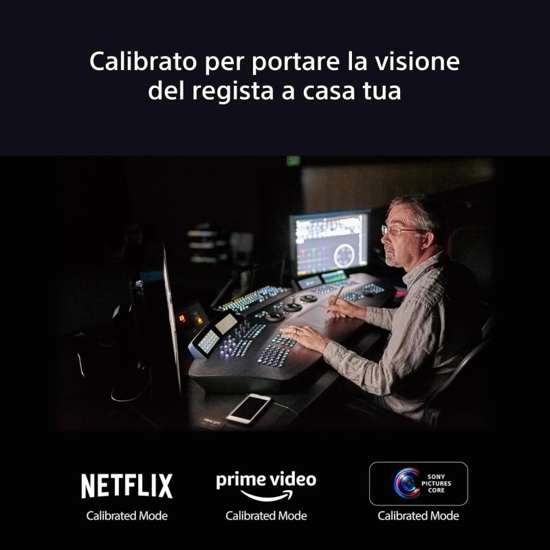 Sony BRAVIA 7 QLED (XR l Mini LED) 65 pollici 4K HDR Google Smart TV | Gaming menu per PlayStation 5, IMAX Enhanced, Dolby Vision Atmos, Chromecast, AirPlay, 120Hz 65XR70 - 65" Sony BRAVIA 7 QLED (XR l Mini LED) 65 pollici 4K HDR Google Smart TV | Gaming menu per PlayStation 5, IMAX Enhanced, Dolby Vision Atmos, Chromecast, AirPlay, 120Hz 65XR70 - 65"