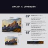 Sony BRAVIA 7 QLED (XR l Mini LED) 65 pollici 4K HDR Google Smart TV | Gaming menu per PlayStation 5, IMAX Enhanced, Dolby Vision Atmos, Chromecast, AirPlay, 120Hz 65XR70 - 65" Sony BRAVIA 7 QLED (XR l Mini LED) 65 pollici 4K HDR Google Smart TV | Gaming menu per PlayStation 5, IMAX Enhanced, Dolby Vision Atmos, Chromecast, AirPlay, 120Hz 65XR70 - 65"