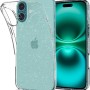 Spigen Cover Liquid Crystal Glitter Compatibile con iPhone 16 - Crystal Quartz - Crystal Quartz