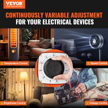 VEVOR Trasformatore di tensione 2000VA, 6,6 Amp, Regolatore di tensione CA con ingresso 230 V e uscita 0-300 V, con display LCD 4 fusibili per ufficio industriale domestico VEVOR Trasformatore di tensione 2000VA, 6,6 Amp, Regolatore di tensione CA con ingresso 230 V e uscita 0-300 V, con display LCD 4 fusibili per ufficio industriale domestico