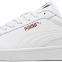 Puma Smash Buck Scarpa Tennis - 44 EU Bianco