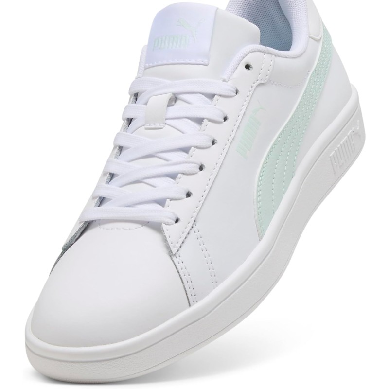 Puma Smash Buck Scarpa Tennis - 42.5 EU Puma White Peaceful Blue Puma Smash Buck Scarpa Tennis - 42.5 EU Puma White Peaceful Blue