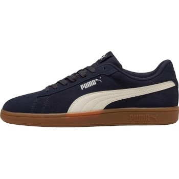 PUMA Smash 3.0, Unisex-Adult Trainers - 46 EU Blu New Navy Warm White
