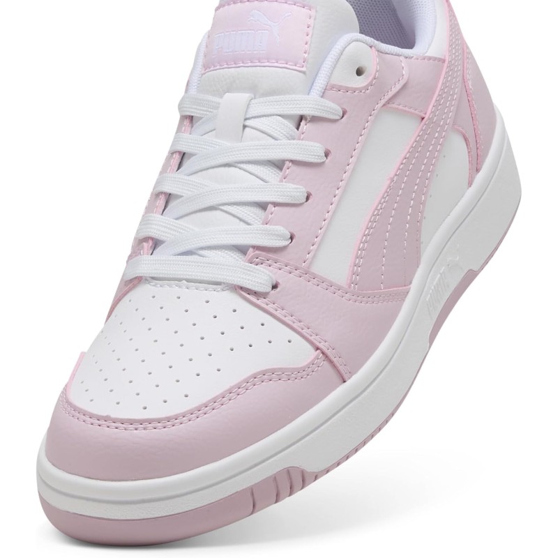 PUMA Rebound V6 Low SneakerUnisex - Adulto - 42.5 EU Puma White Rose Mauve PUMA Rebound V6 Low SneakerUnisex - Adulto - 42.5 EU Puma White Rose Mauve