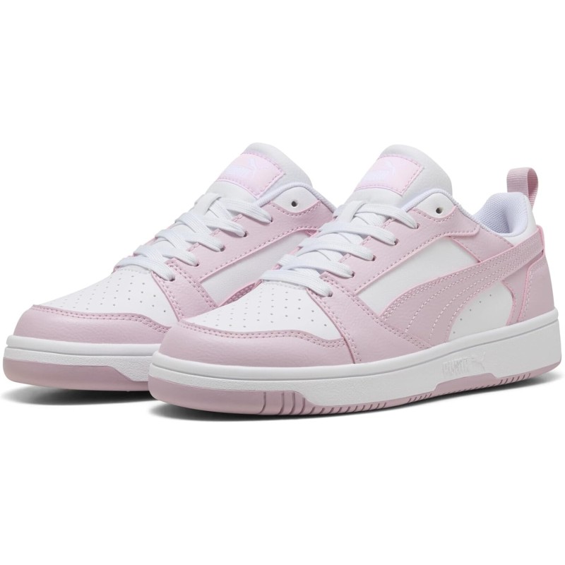 PUMA Rebound V6 Low SneakerUnisex - Adulto - 46 EU Puma White Rose Mauve PUMA Rebound V6 Low SneakerUnisex - Adulto - 46 EU Puma White Rose Mauve