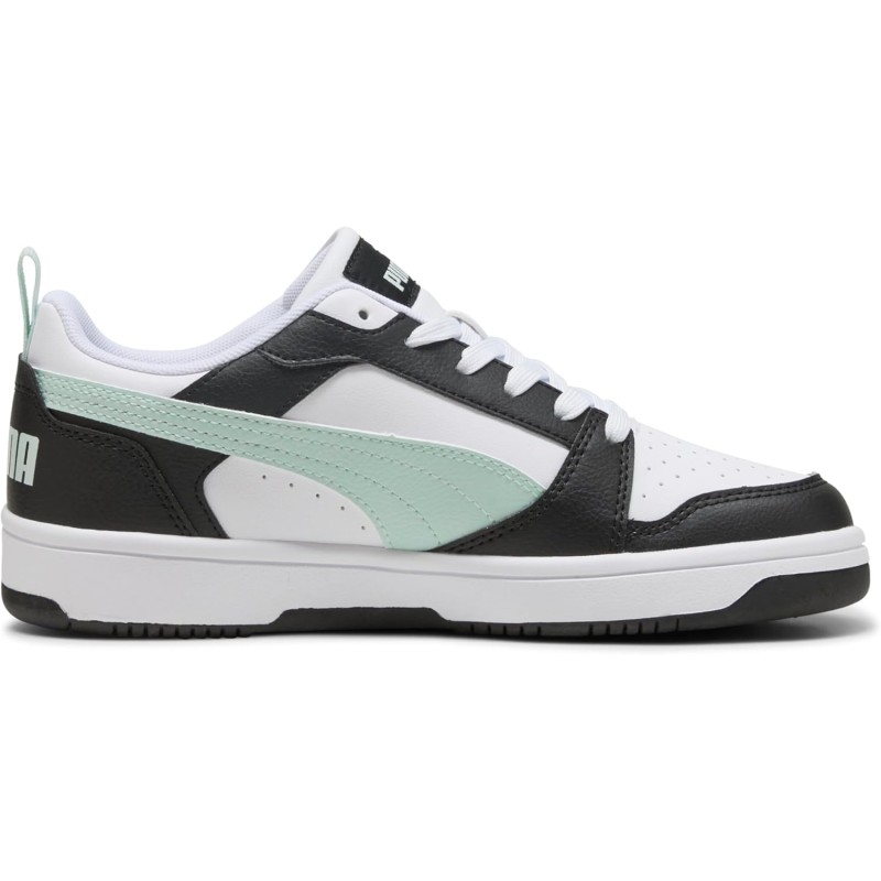 PUMA Rebound V6 Low SneakerUnisex - Adulto - 48.5 EU Puma Black Peaceful Blue Puma White PUMA Rebound V6 Low SneakerUnisex - Adulto - 48.5 EU Puma Black Peaceful Blue Puma White