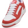 PUMA Rebound V6 Low SneakerUnisex - Adulto - 38 EU Puma White Red Fire PUMA Rebound V6 Low SneakerUnisex - Adulto - 38 EU Puma White Red Fire