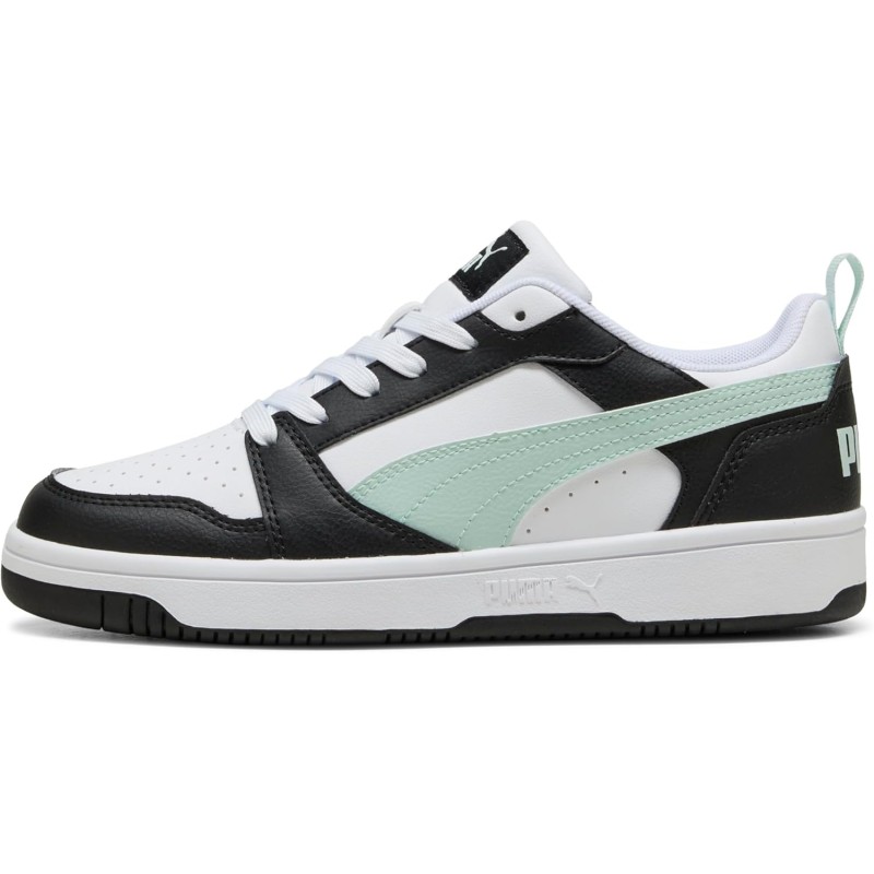 PUMA Rebound V6 Low SneakerUnisex - Adulto - 42.5 EU Puma Black Peaceful Blue Puma White PUMA Rebound V6 Low SneakerUnisex - Adulto - 42.5 EU Puma Black Peaceful Blue Puma White