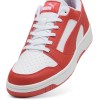 PUMA Rebound V6 Low SneakerUnisex - Adulto - 48.5 EU Puma White Red Fire PUMA Rebound V6 Low SneakerUnisex - Adulto - 48.5 EU Puma White Red Fire