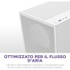 NZXT H5 Flow - Case per PC da gaming mid-tower ATX compatto - Flusso d'aria elevato - 2 ventole da 120 mm incluse - Supporto per radiatori da 360 mm (anteriore) e 240 mm (superiore) - Bianco - Bianco NZXT H5 Flow - Case per PC da gaming mid-tower ATX compatto - Flusso d'aria elevato - 2 ventole da 120 mm incluse - Supporto per radiatori da 360 mm (anteriore) e 240 mm (superiore) - Bianco - Bianco