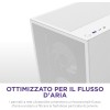 NZXT H5 Flow RGB - Case per PC da gaming mid-tower ATX compatto - Flusso d'aria elevato - Ventola F360 RGB Core (CV) inclusa - Supporto per radiatori da 360 mm (anteriore) - Bianco - Bianco NZXT H5 Flow RGB - Case per PC da gaming mid-tower ATX compatto - Flusso d'aria elevato - Ventola F360 RGB Core (CV) inclusa - Supporto per radiatori da 360 mm (anteriore) - Bianco - Bianco