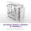 NZXT H5 Flow RGB - Case per PC da gaming mid-tower ATX compatto - Flusso d'aria elevato - Ventola F360 RGB Core (CV) inclusa - Supporto per radiatori da 360 mm (anteriore) - Bianco - Bianco NZXT H5 Flow RGB - Case per PC da gaming mid-tower ATX compatto - Flusso d'aria elevato - Ventola F360 RGB Core (CV) inclusa - Supporto per radiatori da 360 mm (anteriore) - Bianco - Bianco