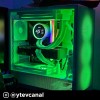 NZXT H5 Flow RGB - Case per PC da gaming mid-tower ATX compatto - Flusso d'aria elevato - Ventola F360 RGB Core (CV) inclusa - Supporto per radiatori da 360 mm (anteriore) - Bianco - Bianco NZXT H5 Flow RGB - Case per PC da gaming mid-tower ATX compatto - Flusso d'aria elevato - Ventola F360 RGB Core (CV) inclusa - Supporto per radiatori da 360 mm (anteriore) - Bianco - Bianco