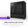 NZXT H5 Flow - Case per PC da gaming mid-tower ATX compatto - Flusso d'aria elevato - 2 ventole da 120 mm incluse - Supporto per radiatori da 360 mm (anteriore) e 240 mm (superiore) - Nero - Nero NZXT H5 Flow - Case per PC da gaming mid-tower ATX compatto - Flusso d'aria elevato - 2 ventole da 120 mm incluse - Supporto per radiatori da 360 mm (anteriore) e 240 mm (superiore) - Nero - Nero