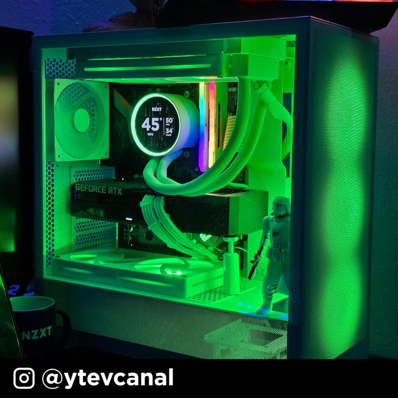 NZXT H5 Flow - Case per PC da gaming mid-tower ATX compatto - Flusso d'aria elevato - 2 ventole da 120 mm incluse - Supporto per radiatori da 360 mm (anteriore) e 240 mm (superiore) - Nero - Nero NZXT H5 Flow - Case per PC da gaming mid-tower ATX compatto - Flusso d'aria elevato - 2 ventole da 120 mm incluse - Supporto per radiatori da 360 mm (anteriore) e 240 mm (superiore) - Nero - Nero