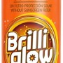SUN UVA Acceleratore di abbronzatura scintillii dorati | Attivatore di melanina SPF Ultra veloce, impermeabile impermeabile | Pelle marrone e luminosa con mica 100% minerali | Brilli Glow Spray 200 ml