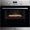 Electrolux Serie 600 Forno da Incasso a Vapore Multifunzione, Capacità 65 L, OED3H00BX, Pizza, SteamBake, Pulizia AquaClean, 670 x654x635 mm. Inox, Classe A - Inox