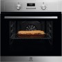 Electrolux Serie 600 Forno da Incasso a Vapore Multifunzione, Capacità 65 L, OED3H00BX, Pizza, SteamBake, Pulizia AquaClean, 670 x654x635 mm. Inox, Classe A - Inox