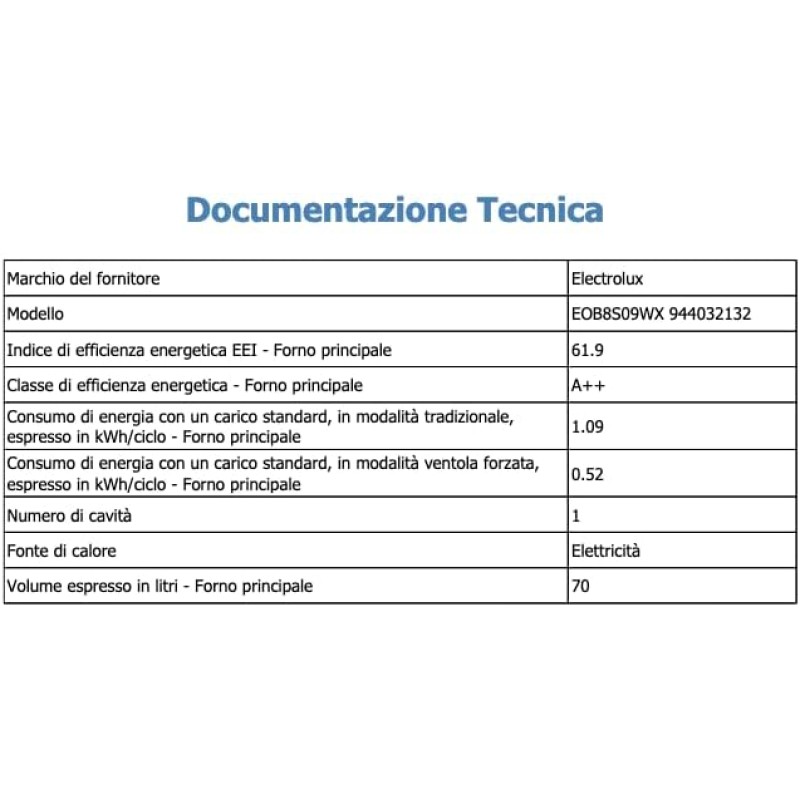 Electrolux Serie 800 SteamBoost, Forno da Incasso a Vapore Multifunzione, Capacità 70 L, EOB8S09WX, Classe A++, TECNOLOGIA VAPORE PRO, Funzione Pizza, Connessione Wi:Fi, 670x670x635 mm, Inox - Inox Electrolux Serie 800 SteamBoost, Forno da Incasso a Vapore Multifunzione, Capacità 70 L, EOB8S09WX, Classe A++, TECNOLOGIA VAPORE PRO, Funzione Pizza, Connessione Wi:Fi, 670x670x635 mm, Inox - Inox