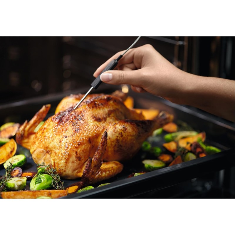 Electrolux Serie 800 SteamBoost, Forno da Incasso a Vapore Multifunzione, Capacità 70 L, EOB8S09WX, Classe A++, TECNOLOGIA VAPORE PRO, Funzione Pizza, Connessione Wi:Fi, 670x670x635 mm, Inox - Inox Electrolux Serie 800 SteamBoost, Forno da Incasso a Vapore Multifunzione, Capacità 70 L, EOB8S09WX, Classe A++, TECNOLOGIA VAPORE PRO, Funzione Pizza, Connessione Wi:Fi, 670x670x635 mm, Inox - Inox