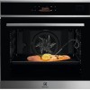 Electrolux Serie 800 SteamBoost, Forno da Incasso a Vapore Multifunzione, Capacità 70 L, EOB8S09WX, Classe A++, TECNOLOGIA VAPORE PRO, Funzione Pizza, Connessione Wi:Fi, 670x670x635 mm, Inox - Inox