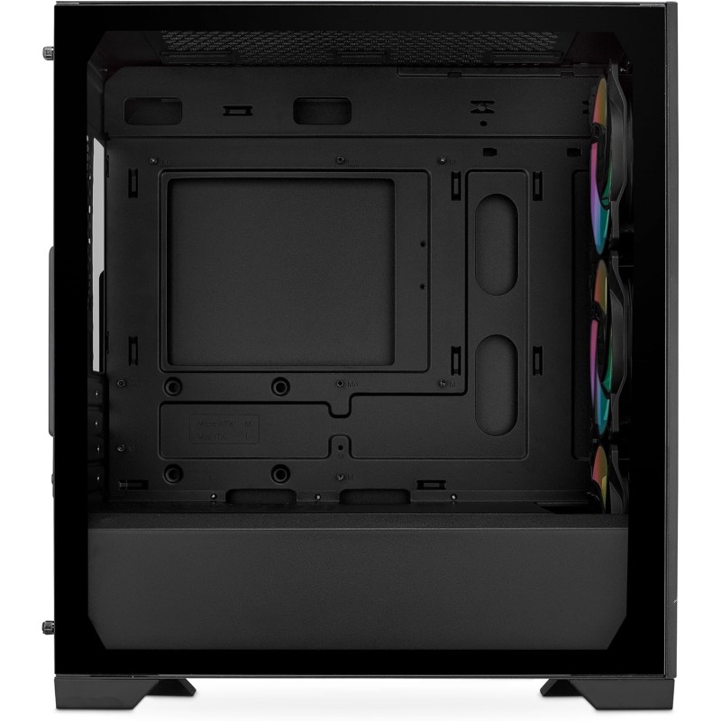 Cooler Master Elite 301 - Mini-Tower (Micro-ATX, ITX), 3 Ventole Aspirazione ARGB 120 mm (1200 RPM), Supporta Radiatore Fino a 280 mm o GPU Da 365 mm, Copertura PSU Ventilata, USB 3.2 Gen1 Type-C - Black Cooler Master Elite 301 - Mini-Tower (Micro-ATX, ITX), 3 Ventole Aspirazione ARGB 120 mm (1200 RPM), Supporta Radiatore Fino a 280 mm o GPU Da 365 mm, Copertura PSU Ventilata, USB 3.2 Gen1 Type-C - Black