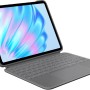 Logitech Combo Touch per iPad Air da 11 pollici (M2), iPad Air (4ª e 5ª generazione - 2020, 2022)(2024) Custodia con tastiera - Tastiera retroilluminata staccabile con supporto, ITA QWERTY - Grigio