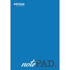 OFFICER PRODUCTS Blocco note formato A5, a quadretti, confezione da 10 pezzi, 100 fogli, 200 pagine, blocco note di carta, per scuola e ufficio, incollato sopra - A5 Blu OFFICER PRODUCTS Blocco note formato A5, a quadretti, confezione da 10 pezzi, 100 fogli, 200 pagine, blocco note di carta, per scuola e ufficio, incollato sopra - A5 Blu